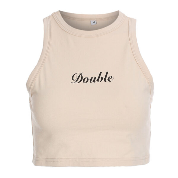 Sexy Women's Double Crop Top, Trendy Women's Double-Layer Crop Top, Stylish Sexy Double Crop Top for Women