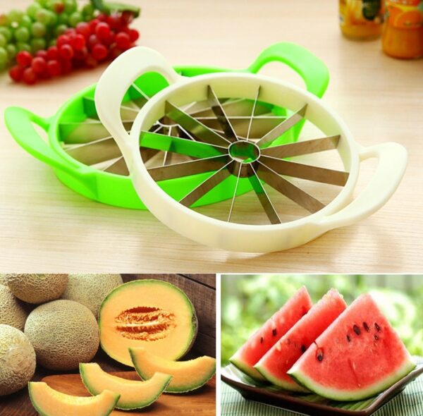 Multi-Function Fruit Slicer and Melon Cutter, Practical Watermelon Slicer for Easy Fruit Preparation, Versatile Fruit Kitchen Tool for Melons and More