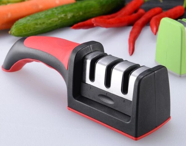 Kitchen Household Knife Sharpener, Manual Knife Sharpener for Home Use, Efficient Knife Sharpening Tool