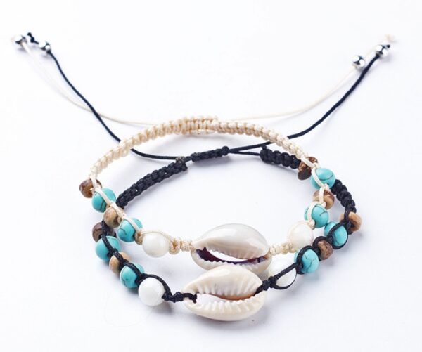 Trendy Summer Shell Bracelets for Beach Lovers, Stylish Shell Bracelets for Summer Vibes, Unique Nautical-Inspired Shell Bracelets