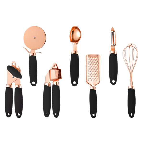 Copper-Plated Kitchen Peeler Set, Essential Household Gadget for Easy Peeling, High-Quality Peeling Tools for Home Use