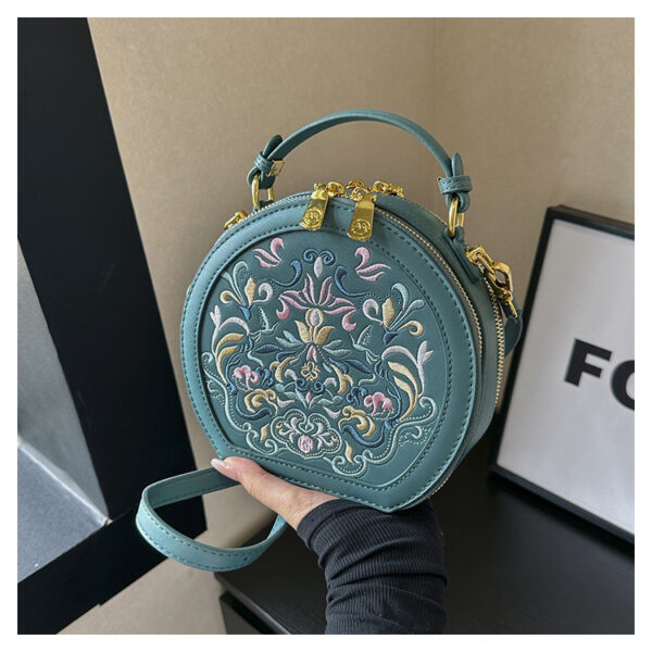 Women’s Trendy Artistic Chinese Style Shoulder Messenger Bag, Advanced Texture Women’s Shoulder Bag, Stylish Chinese Style Messenger Bag