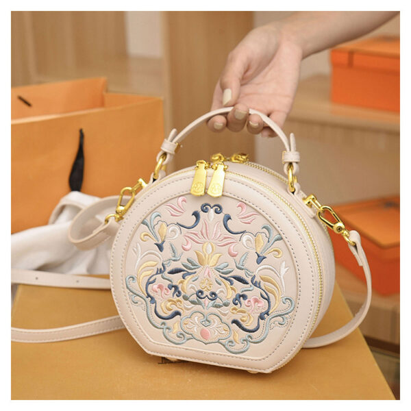 Women’s Trendy Artistic Chinese Style Shoulder Messenger Bag, Advanced Texture Women’s Shoulder Bag, Stylish Chinese Style Messenger Bag