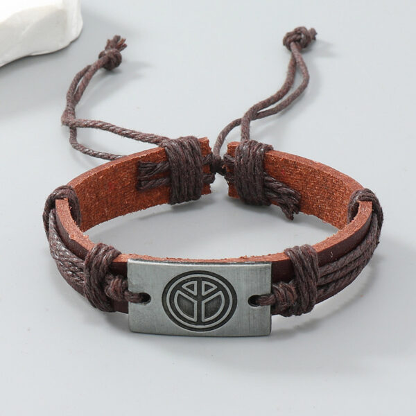 Vintage Handmade Braided Leather Bracelet for Unique Style, Artisan Leather Bracelet for Men and Women, Stylish Braided Bracelet for Everyday Wear