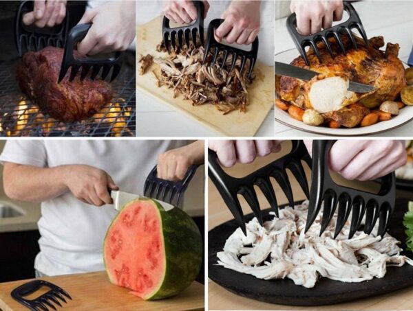 Creative Bear Claw Shredder for BBQ and Barbecue, Bear Claw Meat Shredder for BBQ, BBQ Bear Claw Shredder Tool