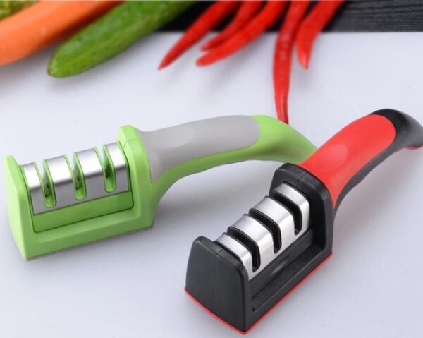 Kitchen Household Knife Sharpener, Manual Knife Sharpener for Home Use, Efficient Knife Sharpening Tool