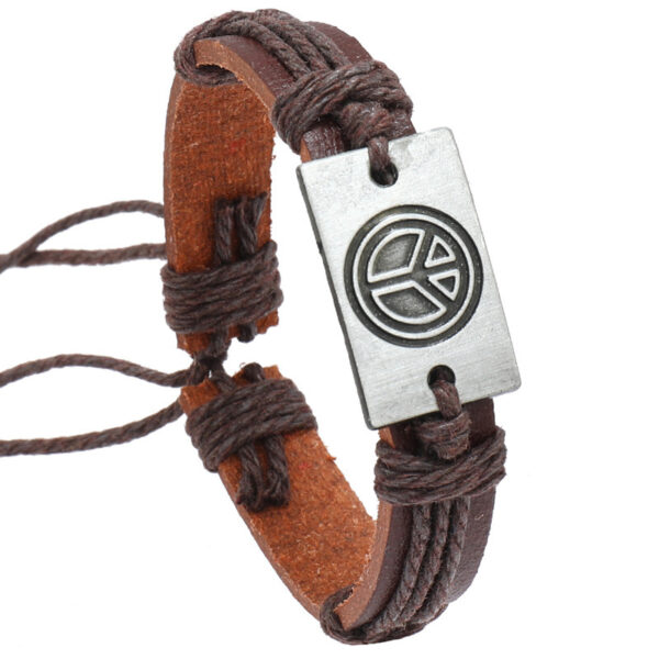 Vintage Handmade Braided Leather Bracelet for Unique Style, Artisan Leather Bracelet for Men and Women, Stylish Braided Bracelet for Everyday Wear