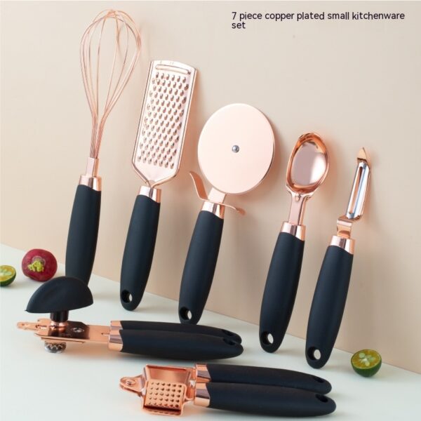 Copper-Plated Kitchen Peeler Set, Essential Household Gadget for Easy Peeling, High-Quality Peeling Tools for Home Use