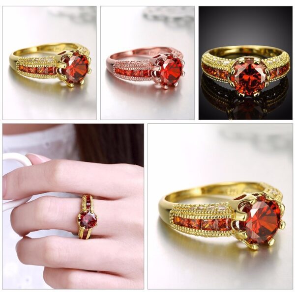 Fashion Rhinestone Zircon Couple Ring for Unique Style, Elegant Matching Couple Rings with Zircon, Trendy Rhinestone Ring for Romantic Occasions