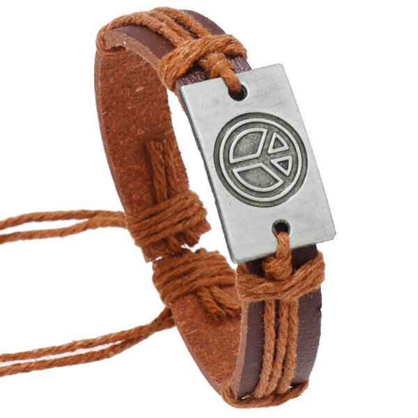 Vintage Handmade Braided Leather Bracelet for Unique Style, Artisan Leather Bracelet for Men and Women, Stylish Braided Bracelet for Everyday Wear