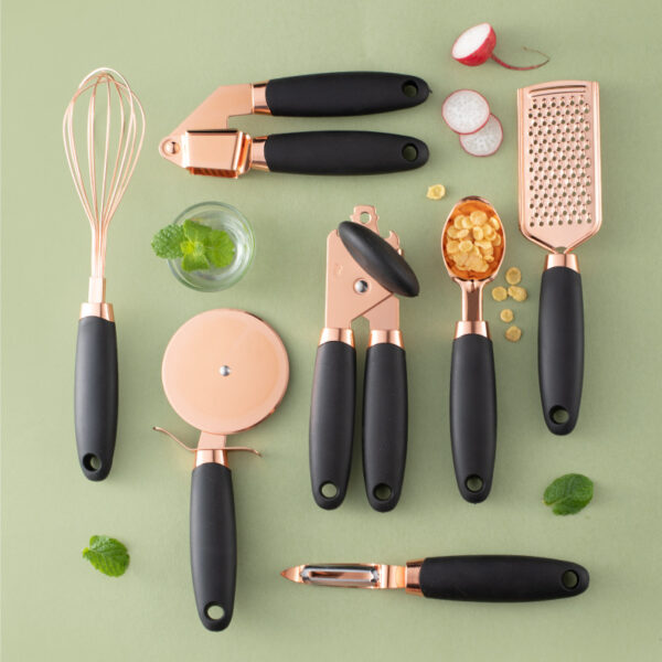 Copper-Plated Kitchen Peeler Set, Essential Household Gadget for Easy Peeling, High-Quality Peeling Tools for Home Use