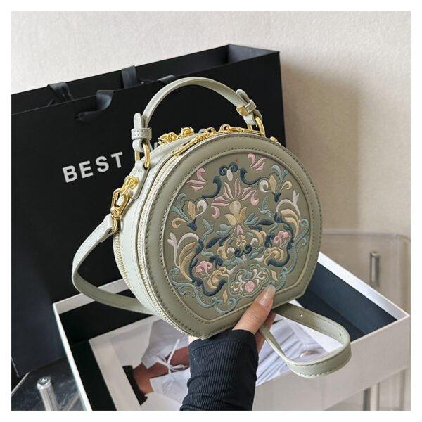 Women’s Trendy Artistic Chinese Style Shoulder Messenger Bag, Advanced Texture Women’s Shoulder Bag, Stylish Chinese Style Messenger Bag