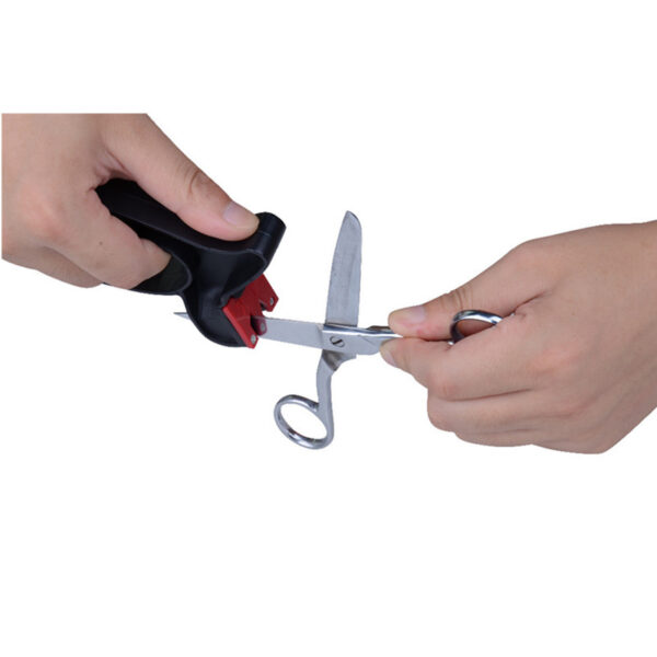 Scissors Sharpener Kitchen Tool for Easy Blade Maintenance, Kitchen Tool for Effortless Scissors Sharpening, Scissors Blade Sharpener for Kitchen Use