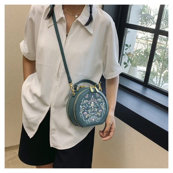 Women’s Trendy Artistic Chinese Style Shoulder Messenger Bag, Advanced Texture Women’s Shoulder Bag, Stylish Chinese Style Messenger Bag