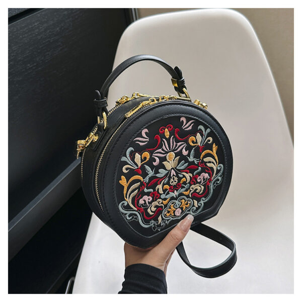 Women’s Trendy Artistic Chinese Style Shoulder Messenger Bag, Advanced Texture Women’s Shoulder Bag, Stylish Chinese Style Messenger Bag