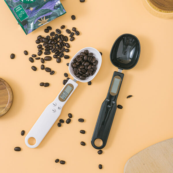 Digital Kitchen Scale with LCD Display, Electronic Weight Measuring Spoon for Mini Kitchen, LCD Display Digital Kitchen Scale and Measuring Spoon, Mini Kitchen Scale and Weight Measuring Spoon