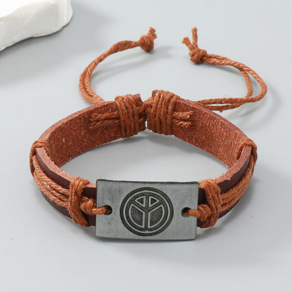 Vintage Handmade Braided Leather Bracelet for Unique Style, Artisan Leather Bracelet for Men and Women, Stylish Braided Bracelet for Everyday Wear