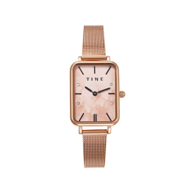 High-Grade Square Ins Style Student Steel Belt Watch, Elegant Square Steel Belt Quartz Watch for Students, Simple and Stylish Ins-Style Quartz Watch for Students