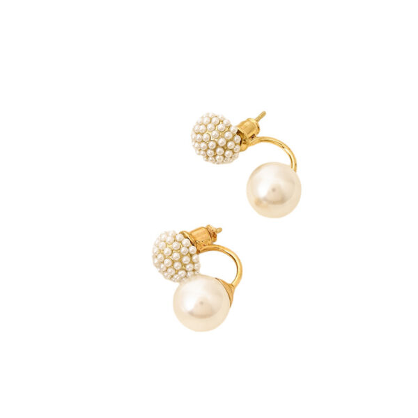 Classic Style S925 Silver Pearl Earrings, Simple and Advanced S925 Silver Pearl Earrings, Women’s Classic S925 Silver Pearl Earrings