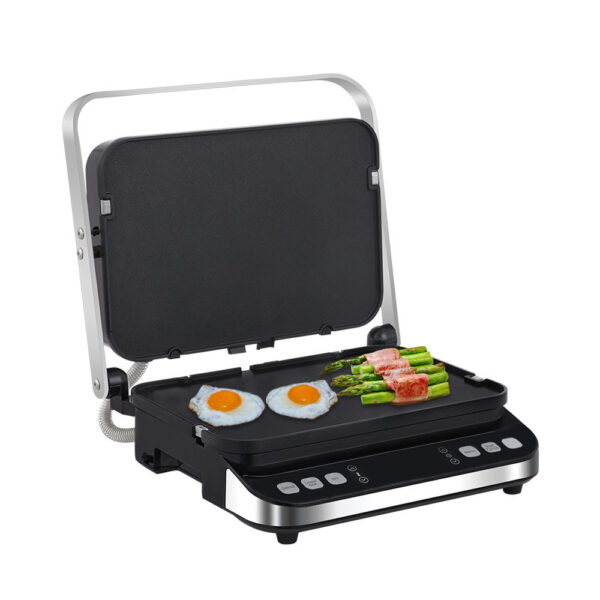 Automatic Electric Grill Pan Steak Machine, Adjustable Temperature Control for Perfect Steaks, Easy-to-Use and Clean