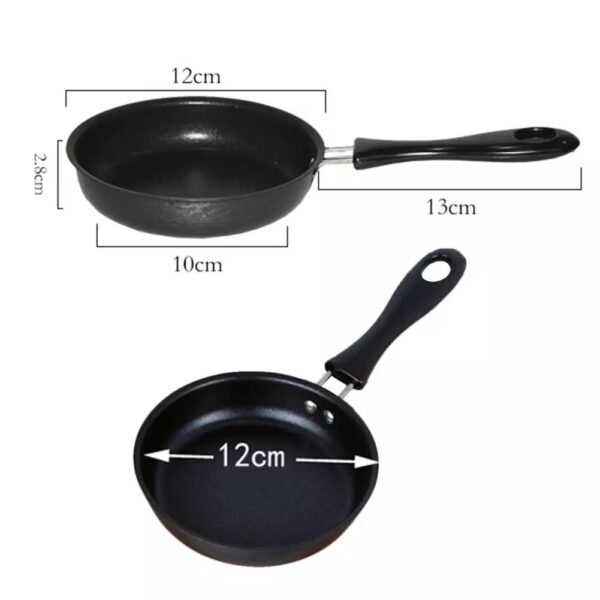 Mini Cast Iron Non-Stick Pan, Convenient Tool for Omelets and Small Dishes, Durable and Versatile Cookware