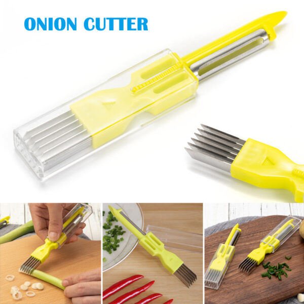 Fruit Peeler Kitchen Tool Vegetable Cutter, Efficient Fruit Peeler and Vegetable Cutter for Kitchen, Multi-Functional Kitchen Tool for Peeling and Cutting