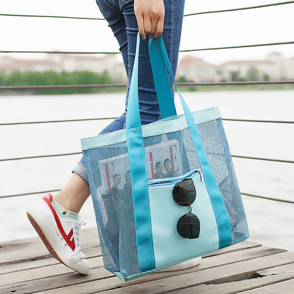 Korean Style Portable Travel Beach Bag, Outdoor Storage Bag for Beach and Travel, Stylish Korean Travel Wash Bag