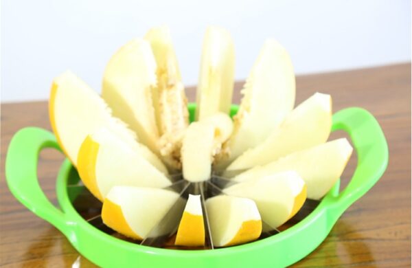 Easy-to-Use Watermelon Slicer, Stainless Steel Fruit Cutter for Perfectly Sliced Watermelon