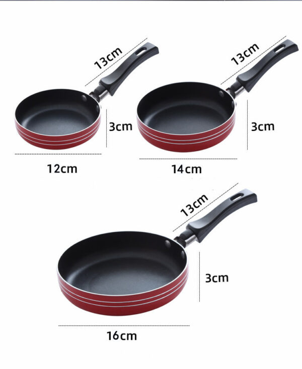 Compact Mini Non-Stick Frying Pan, Perfect for Single Portions and Small Spaces, Easy to Clean and Store