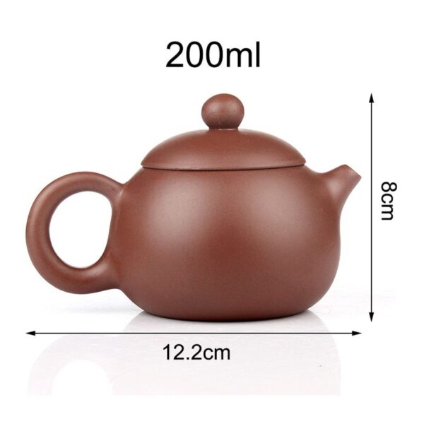 Four-Cup Teapot Set, Multi-Cup Ceramic Teapot, Tea Set with Four Matching Cups