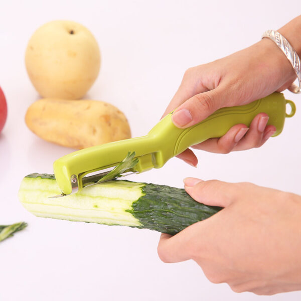 Electric Peeler Stainless Steel Knife Multi-Function Fruit Potato Peeler, Stainless Steel Electric Fruit and Potato Peeler Multi-Function, Electric Peeler with Stainless Steel Blade for Fruits and Vegetables