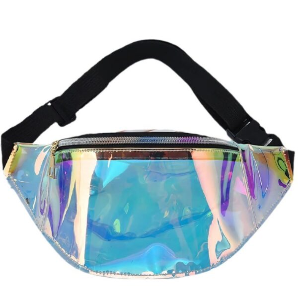 Colorful Transparent TPU Waist Bag, Fashionable Headless Chest Bag with TPU Design, New Trendy Shoulder Satchel for Women