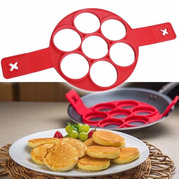 Nonstick Pancake Maker for Perfect Pancakes, Easy-to-Use Pancake Cake Model, Premium Nonstick Pancake Baking Tools