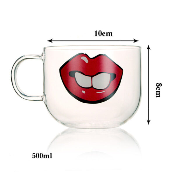 Cute Zip-Top Glasses, Creative Moustache Cups, Fun and Functional Drinking Glasses