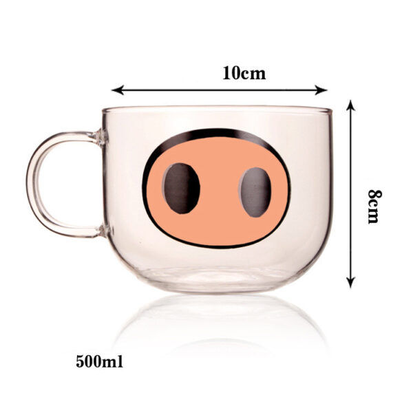 Cute Zip-Top Glasses, Creative Moustache Cups, Fun and Functional Drinking Glasses