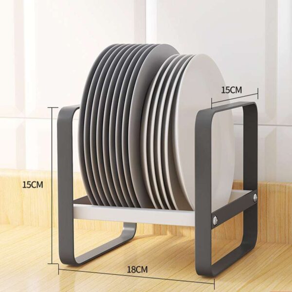 Multifunctional Household Kitchen Dish Storage Rack, Versatile Organizer for Plates and Utensils, Space-Efficient Design