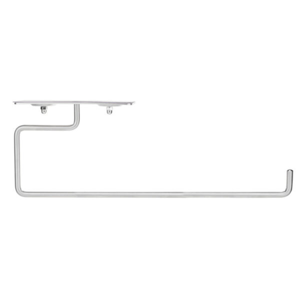 Adhesive Stainless Steel Kitchen Towel Rack, No-Drill Stainless Steel Towel Holder for Kitchen, Punch-Free Wall-Mounted Towel Rack