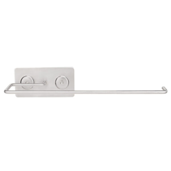 Adhesive Stainless Steel Kitchen Towel Rack, No-Drill Stainless Steel Towel Holder for Kitchen, Punch-Free Wall-Mounted Towel Rack