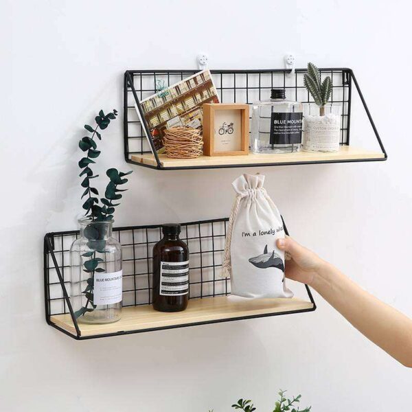 Dormitory Wall Decoration Racks, Bedroom Furnishings Storage Racks, Decorative Wall-Mounted Racks