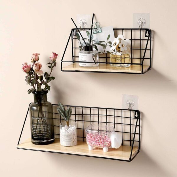 Dormitory Wall Decoration Racks, Bedroom Furnishings Storage Racks, Decorative Wall-Mounted Racks