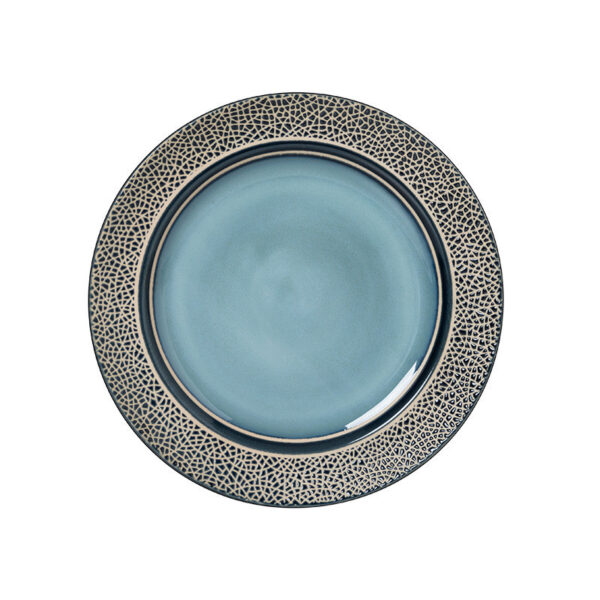 Ceramic Plate Dish Plate Microwave Oven Tableware, Microwave-Safe Ceramic Plates, Durable Ceramic Dishes for Microwave Use