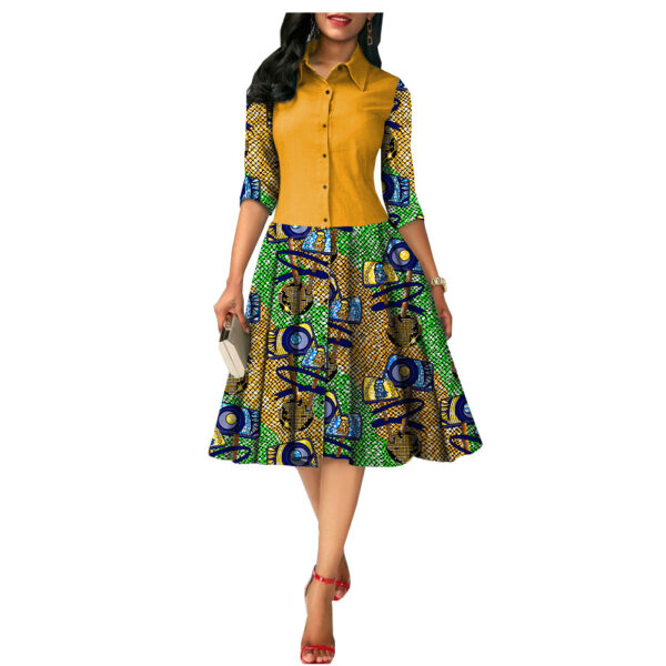 African Summer Dresses, Vibrant African Print Summer Dress, African-Inspired Summer Fashion