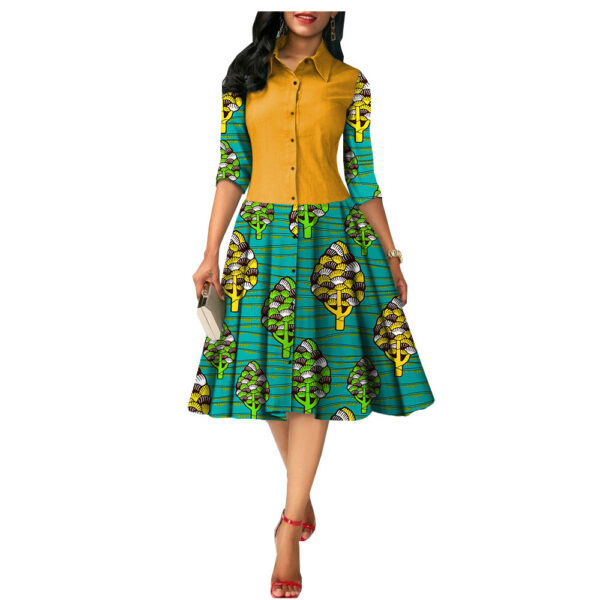 African Summer Dresses, Vibrant African Print Summer Dress, African-Inspired Summer Fashion