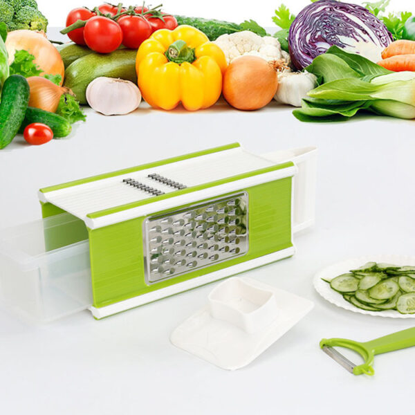 Multifunctional Kitchen Vegetable Cutter, Versatile Tool for Slicing, Dicing, and Chopping Vegetables