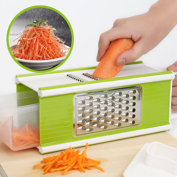 Multifunctional Kitchen Vegetable Cutter, Versatile Tool for Slicing, Dicing, and Chopping Vegetables