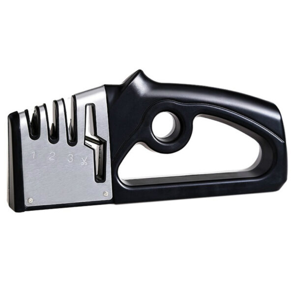 Manual Four-in-One Kitchen Sharpener, Versatile Kitchen Knife Sharpener, Efficient Manual Sharpener for Various Knives