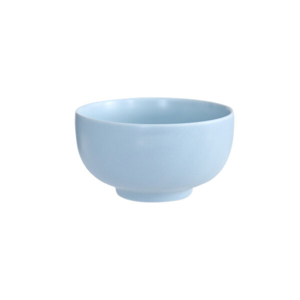 Elegant Matt Ceramic Rice Bowl Set, Stylish Tableware for Everyday Dining, Durable and Functional Ceramic Bowls