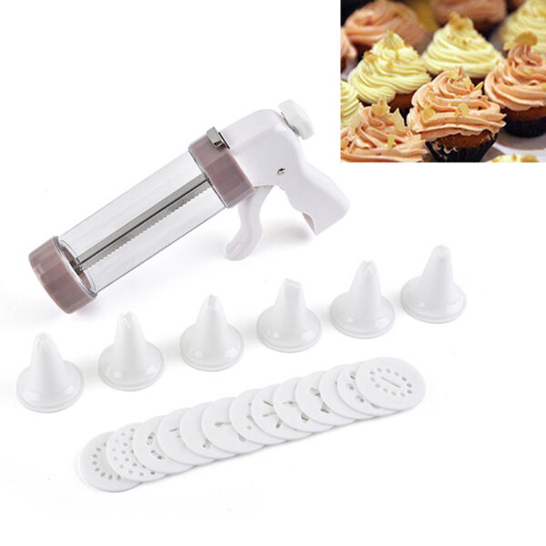 Decorating Extruder Cream Gun for Cake Decoration, Professional Decorating Gun for Baking, Versatile Cream Gun for Intricate Designs