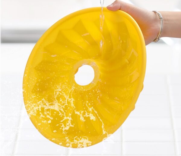 High-Temperature Resistant Silicone Chiffon Cake Mold, Non-Stick Chiffon Cake Baking Tool, Durable Silicone Mold for Perfect Chiffon Cakes