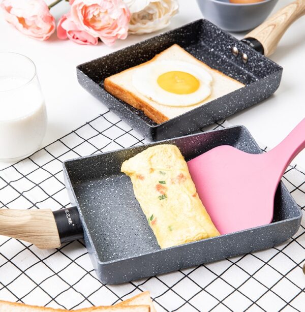 Japanese Tamako Frying Pan, Non-Stick Cookware for Authentic Tamago, Ideal for Japanese Dishes